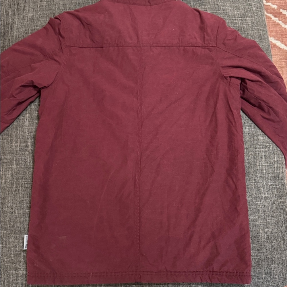 Outdoor Research Lined Chore Jacket Burgundy Sherpa Lined Utility Coat Small - Picture 5 of 10